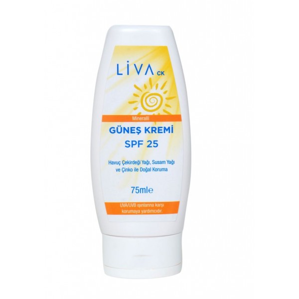 Doğal Güneş Kremi (Mineralli) SPF 25